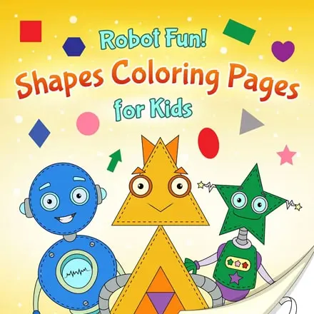 Home 12 Robot Shapes Coloring Pages